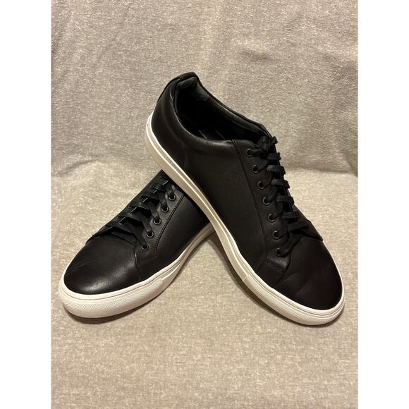 Thursday Boot Co Men's Size 11 Premier LaceUp Low Top Black Leather Sneakers EUC - Picture 11 of 12